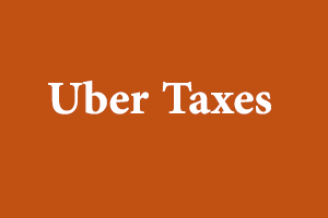 Uber taxes