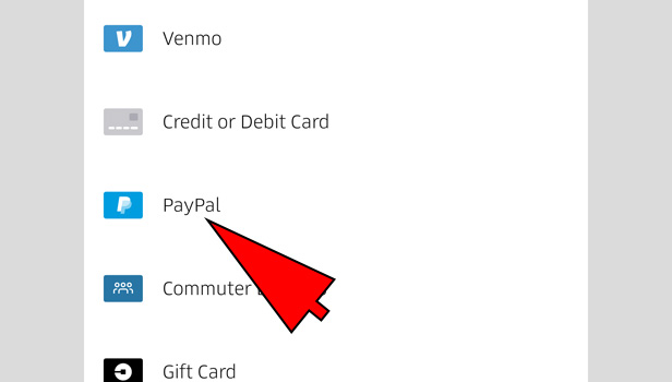 Uber paypal updated still could not able to use