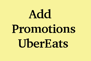 How to Apply Promotions in UberEats