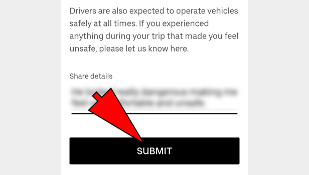 email Uber