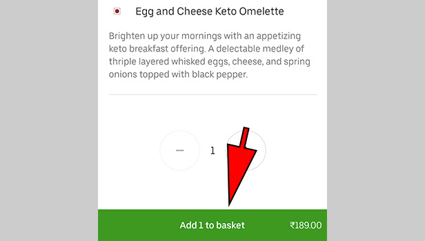 Schedule Delivery on UberEats